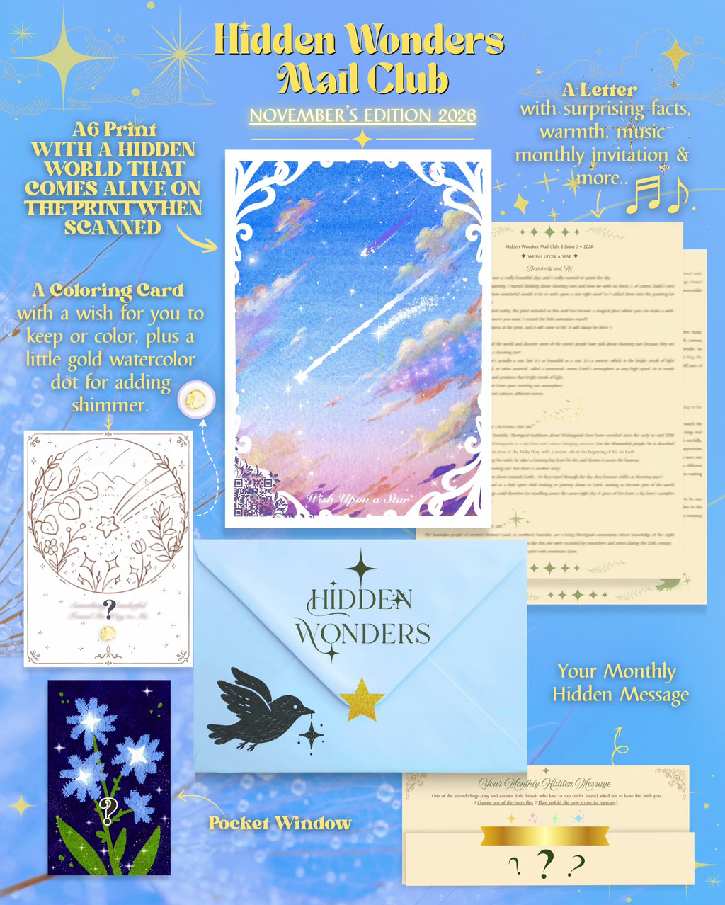 Hidden Wonders Mail Club